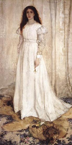 James Abbott McNeil Whistler Symphony in white No 1 The White Girl china oil painting image